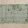ALFOMBRA BAÑO ANTIDESLIZANTE PELO VERDE