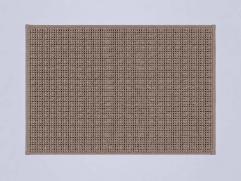 ALFOMBRA BAÑO MARRON 40X60 ANTIDESLIZANTE
