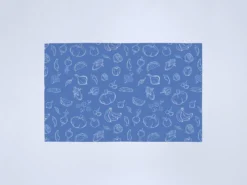 ALFOMBRA COCINA 50X80 AZUL