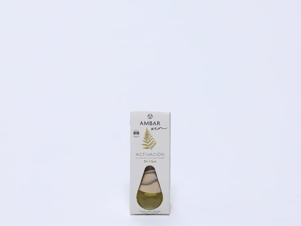 AMBIENTADOR COCHE TE CHAI AMBAR ZEN
