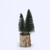 ARBOL DECORATIVO BASE MADERA 15CM MUSGO