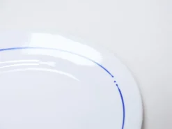 BANDEJA OVAL LINE AZUL 30X21CM