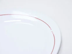 BANDEJA OVAL LINE TEJA 30X21CM