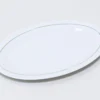 BANDEJA OVAL LINE VERDE 30X21CM