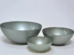 BOL CRISTAL VERDE 28CM