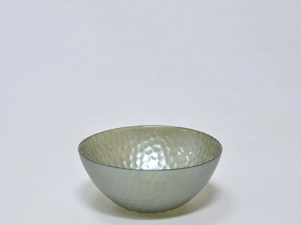 BOL CRISTAL VERDE 15CM