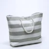 BOLSA PLAYA RAYAS VERDE 57X15X42