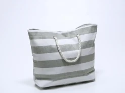 BOLSA PLAYA RAYAS VERDE 57X15X42