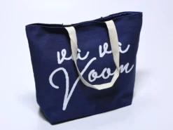 BOLSO PLAYA 50X38CM AZUL LISO