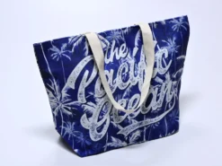 BOLSO PLAYA 50X38CM AZUL TROPICAL