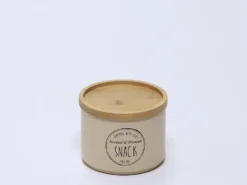 BOTE APILABLE TAPA BAMBU BEIGE SNACK