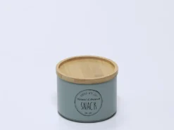 BOTE APILABLE TAPA BAMBU VERDE SNACK