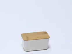 BOTE COCINA ALMACENAJE BLANCO 11.5X6X6.5CM