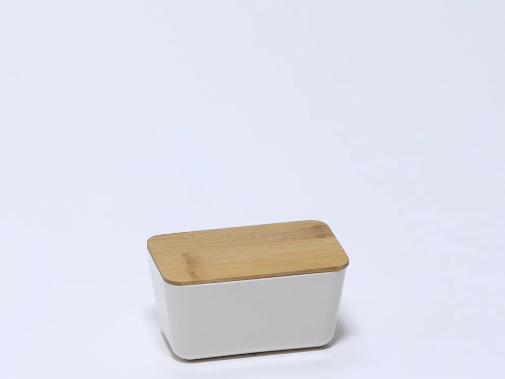 BOTE COCINA ALMACENAJE BLANCO 11.5X6X6.5CM