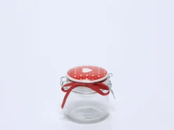 BOTE CRISTAL 500ML TAPA CERAMICA CORAZON