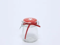 BOTE CRISTAL 700ML TAPA CERAMICA ESTRELLA