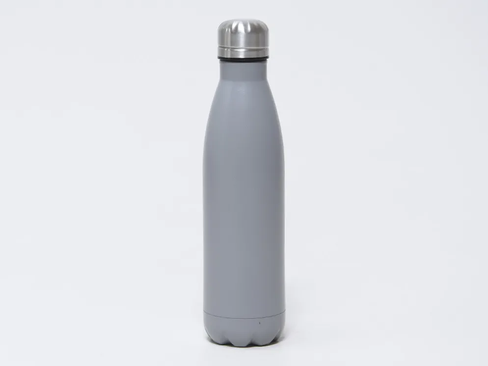 BOTELLA TERMO GRIS 500ML
