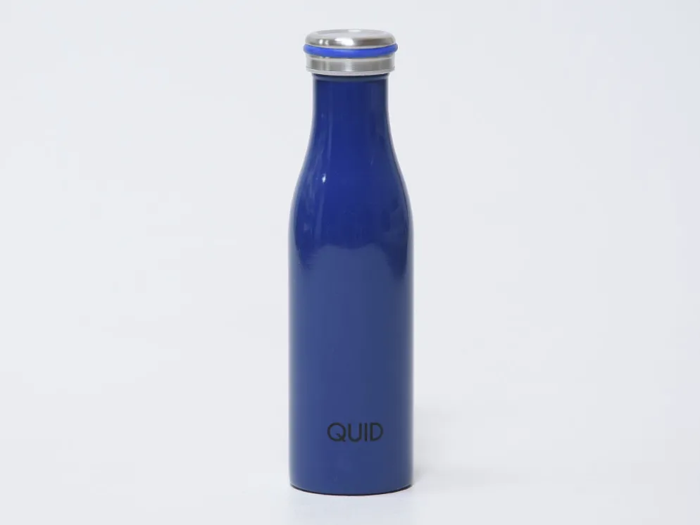 BOTELLA TERMO INOX AZUL 500ML