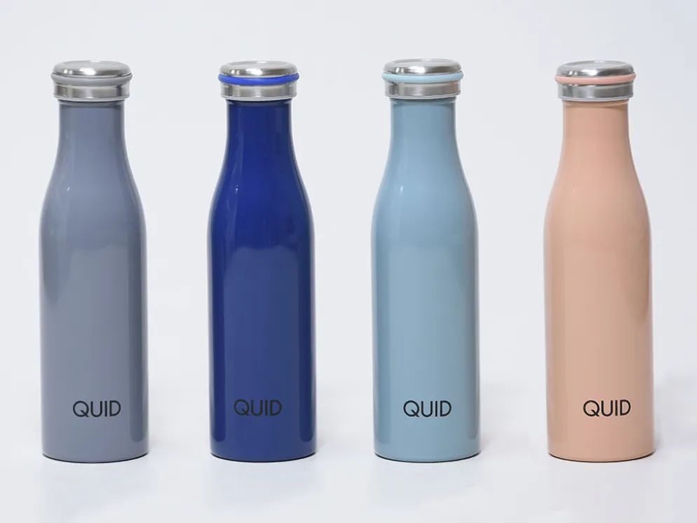BOTELLA TERMO INOX GRIS 500ML