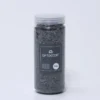 BOTE PIEDRAS METALIZADA NEGRO 700GR