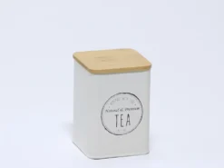 BOTE TE TAPA BAMBU CREMA