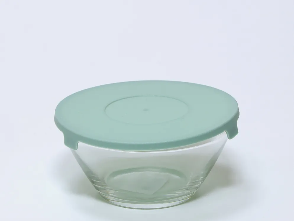 BOWL CON TAPA CRISTAL VERDE 5/5
