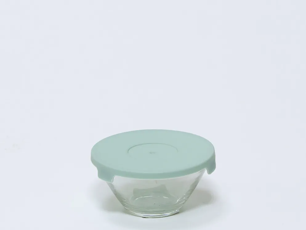 BOWL CON TAPA CRISTAL VERDE 1/5
