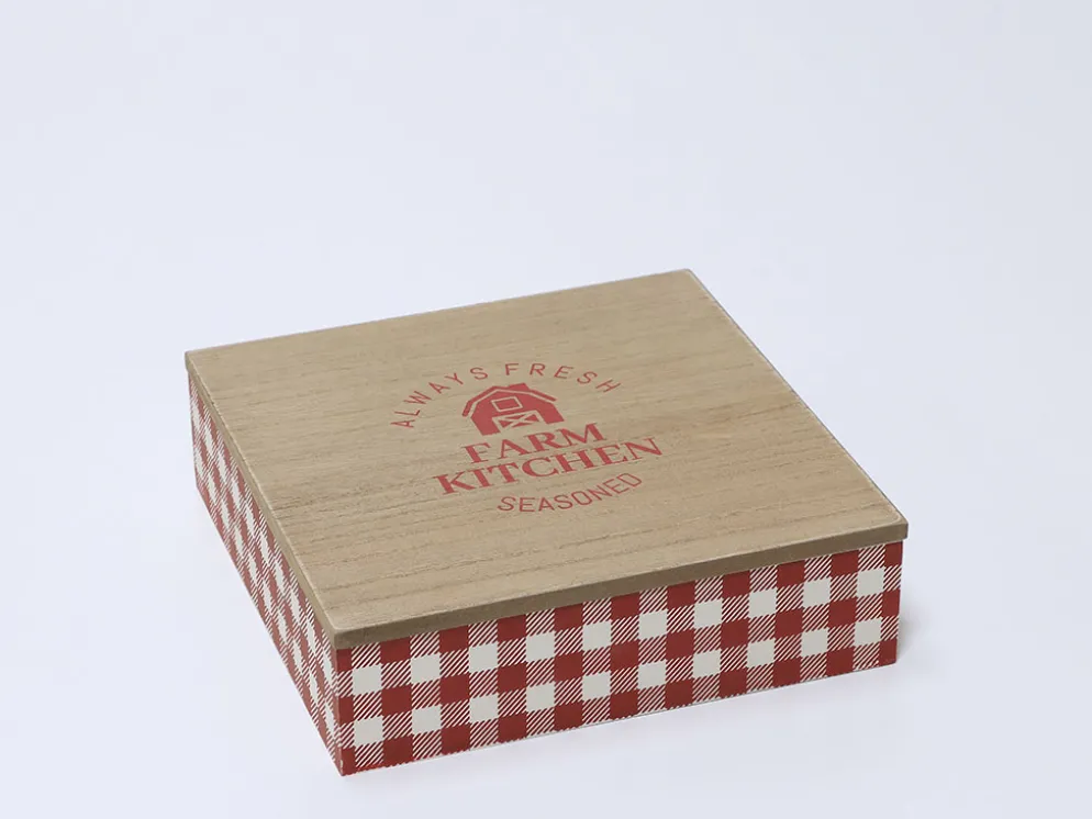 CAJA TE 9 DEPARTAMENTOS FARM HOUSE