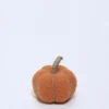 CALABAZA DECORATIVA 13CM NARANJA