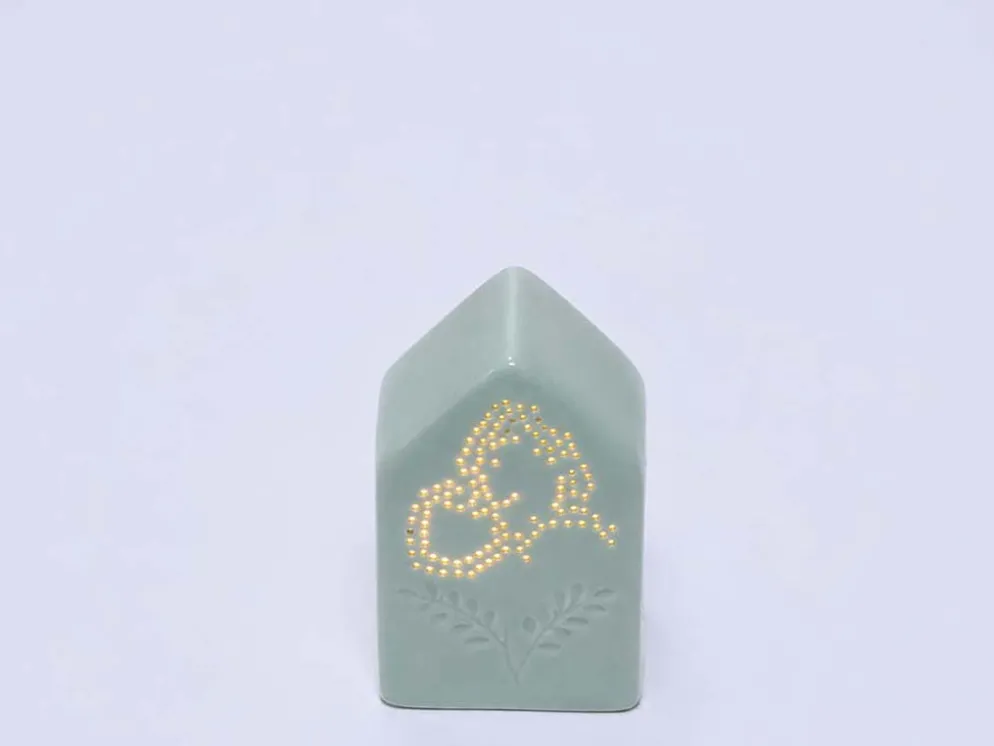 CASA LED 11CM VERDE