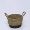 CESTA ALGA NEGRO PEQUEÑO Ø23.5X16XØ15.5CM