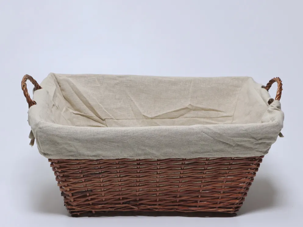 CESTA ASA RECTANGULAR ROPA MIMBRE 43x65x35CM