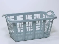 CESTA CALADA ROPA VERDE 37LITROS