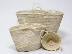 CESTA CAPAZO PALMA 37X26X30CM