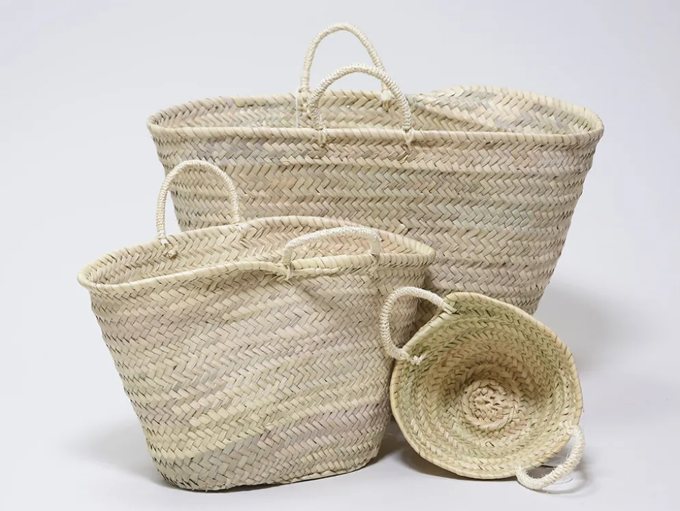 CESTA CAPAZO PALMA 37X26X30CM