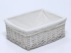 CESTA MIMBRE GRANDE BLANCA