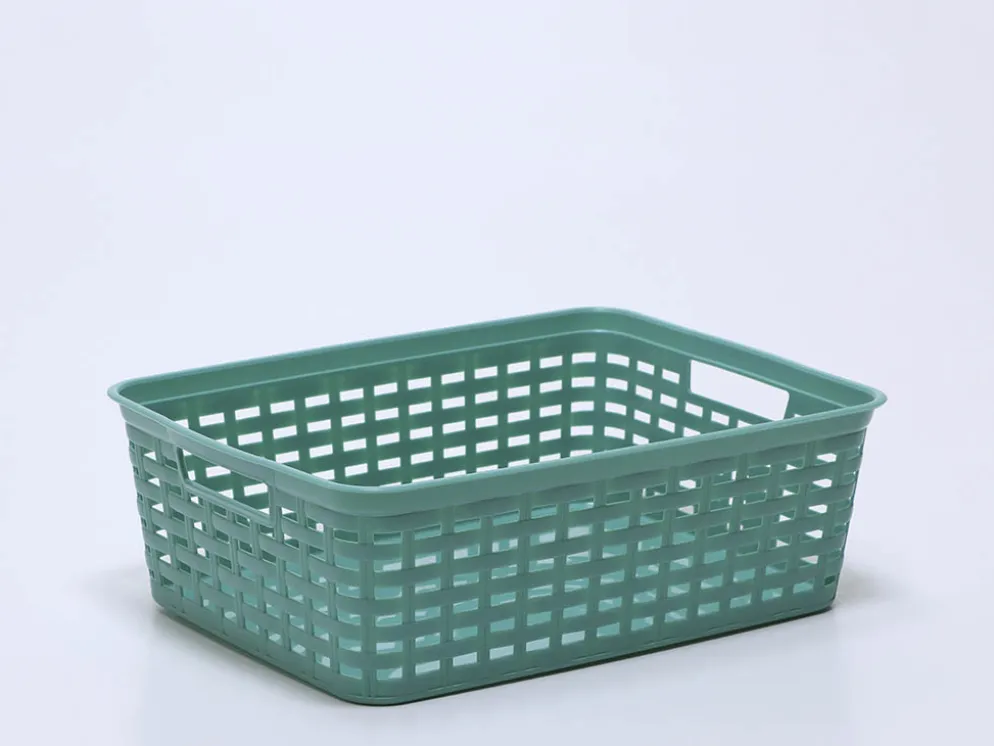 CESTA MULTIUSOS MEDIANA VERDE