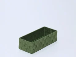 CESTA PP METAL VERDE MEDIANA