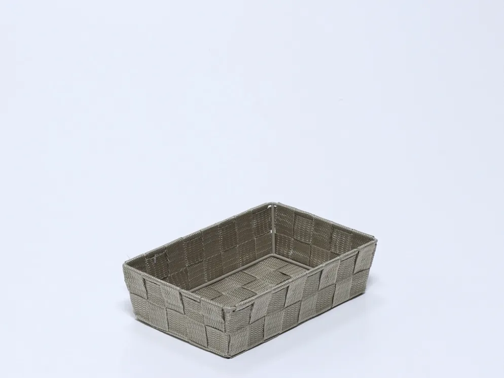 CESTA PP METAL 23X15X6 BEIGE