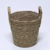 CESTO CONICO ESPARTO CON ASA GRANDE Ø25X24+8CM