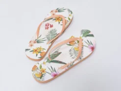 CHANCLA PLAYA NATURE NARANJA T/40