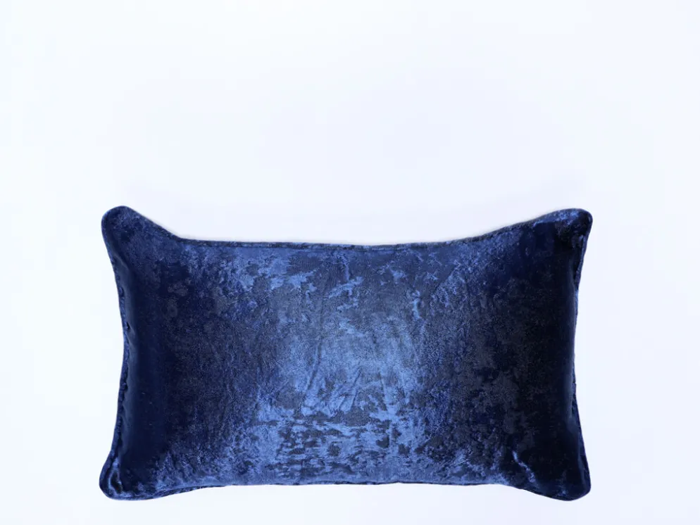 COJIN ANTELINA SATINADO AZUL 30X50CM