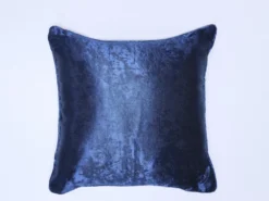 COJIN ANTELINA SATINADO AZUL 45X45CM