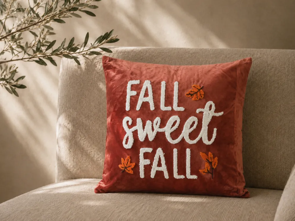 COJIN FALL SWEET FALL TEJA 45X45