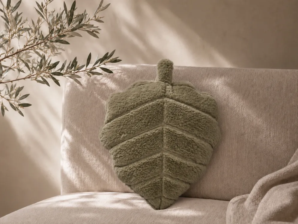 COJIN HOJA 35X39 VERDE