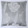 COJIN JACQUARD RELIEVE QUEEN GRIS 50X50CM