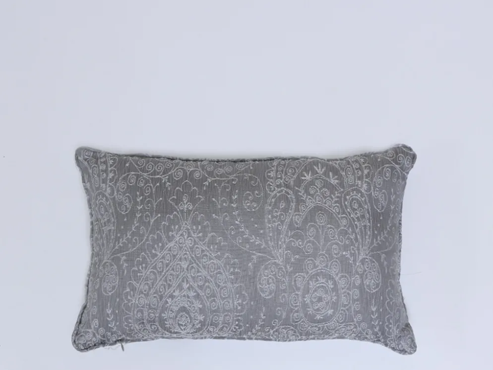 COJIN JAQUARD LOTTO GRIS 30X50CM