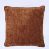 COJIN PANA VELVETEEN TERRACOTA 45X45CM
