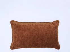 COJIN PANA VELVETEEN TERRACOTA 30X50CM