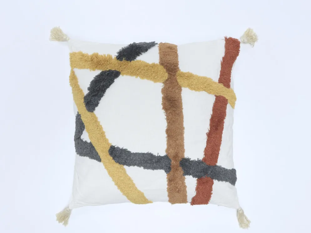 COJIN POLIALGODON TIERRA 45X45 B